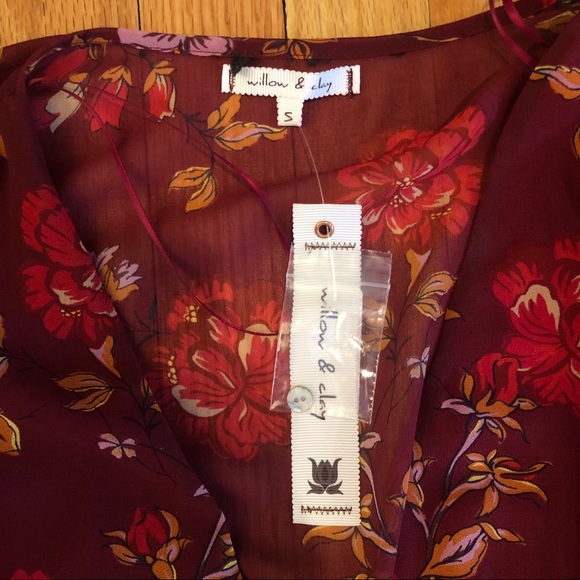 NWT floral print wrap dress - Picture 3 of 5